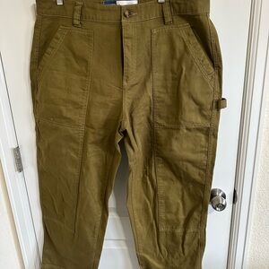 Women's Olive Green Cargo Pants